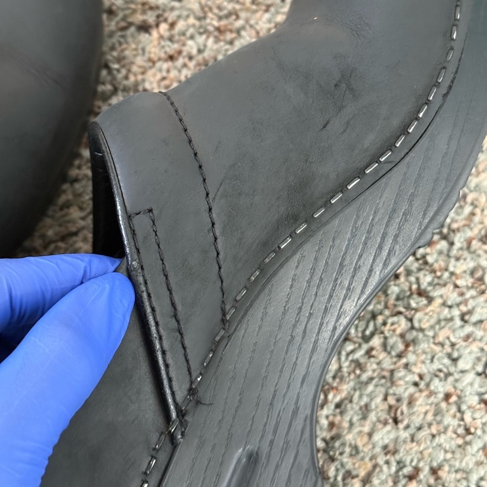 DANSKO All Black Slip On Shoes 39 - Picture 8 of 14